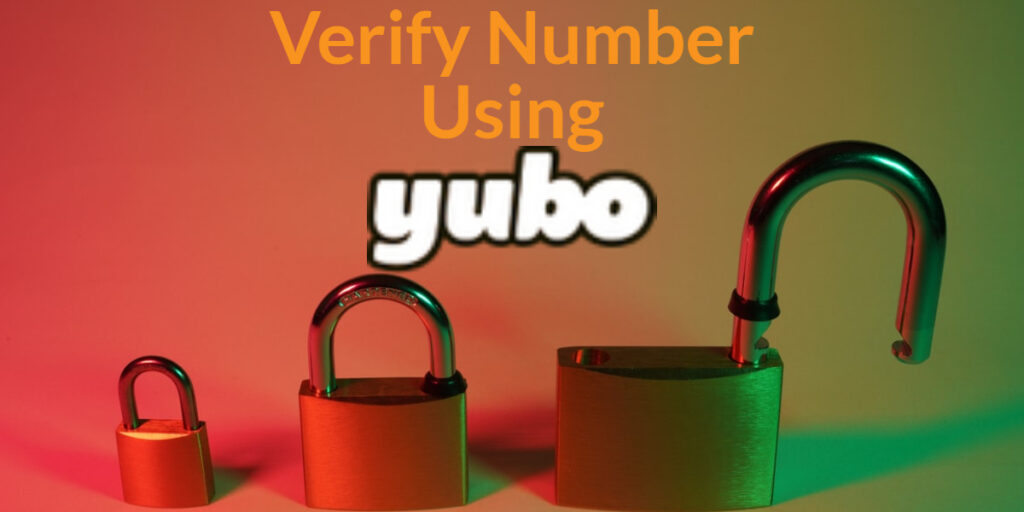 verify number using yubo